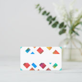 jewel toon modern visitekaartje aangepaste sjabloo (Staand voorkant)