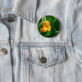 Jewel Weed, wilde bloem Ronde Button 5,7 Cm (In situ)