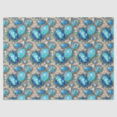 Jeweled Abalone Decoupage Tissue Tissuepapier (Voorkant)