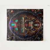 Jeweled Buddha Mother Wandkleed (Voorkant (horizontaal))