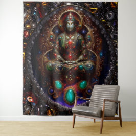 Jeweled Buddha Mother Wandkleed