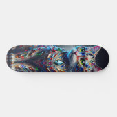 Jeweled Cat Skateboard (Horizontaal)