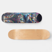 Jeweled Cat Skateboard (Horizontaal)