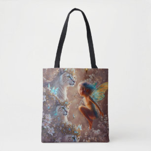 Jeweled Cat Tas