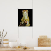 Jeweled chameleon of Campan's chameleon Poster (Keuken)