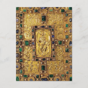 Jeweled cover - Codex Aureus van St. Emmeram Briefkaart