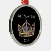 Jeweled Crown Christmas Ornament (Rechts)