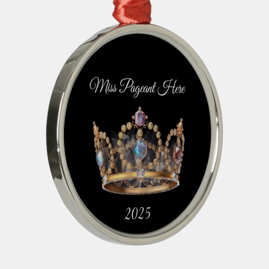 Jeweled Crown Christmas Ornament (Rechts)