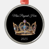 Jeweled Crown Christmas Ornament (Voorkant)