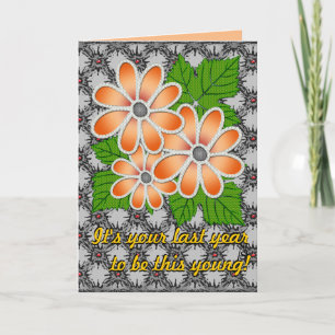 Jeweled Daisy #2 (Birthday-kaart) Kaart