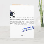 Jeweled Daisy #3 (Verjaardag Kaart) Kaart (Achterkant)