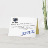 Jeweled Daisy (Verjaardag Kaart) Kaart (Achterkant)