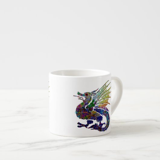 Jeweled Dragon Espresso Kop (Voorkant rechts)