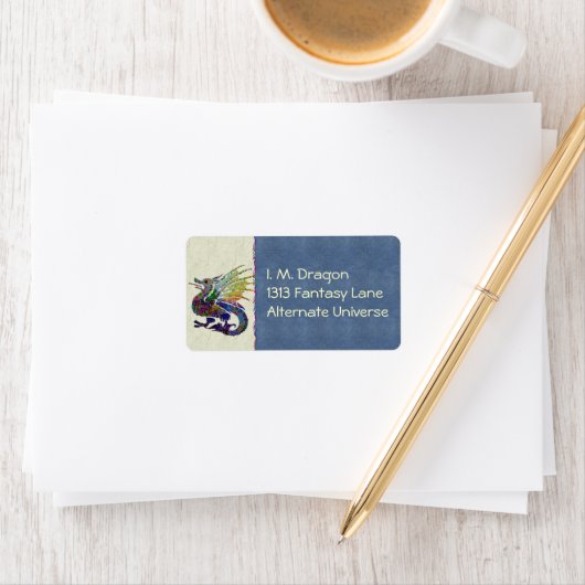 Jeweled Dragon Etiket (Insitu)