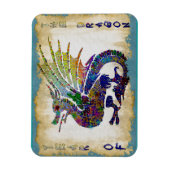 Jeweled Dragon Magneet (Verticaal)