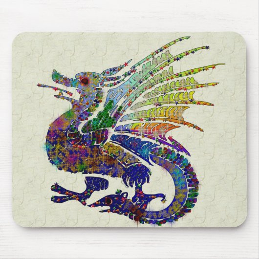 Jeweled Dragon Muismat (Voorkant)