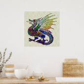 Jeweled Dragon Poster (Keuken)