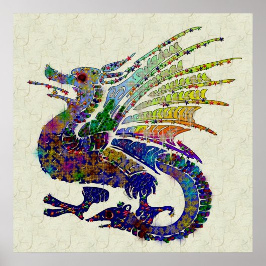 Jeweled Dragon Poster (Voorkant)