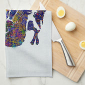 Jeweled Dragon Theedoek (Quarter Fold)