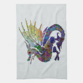 Jeweled Dragon Theedoek (Verticaal)