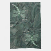 Jeweled Dragonfly Theedoek (Verticaal)