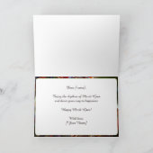 💜💛Jeweled Elegantie: Mardi Gras Splendor Kaart (Binnen)