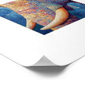 Jeweled Elephant Poster (Hoek)