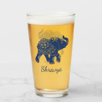 Jeweled Elephant Royal Blue