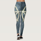 Jeweled Enchantment: een diamanten pentagram elega Leggings (Achterkant)