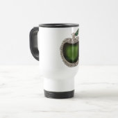 Jeweled Green Apple Reisbeker (Voorkant links)