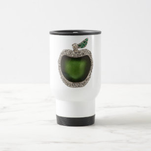 Jeweled Green Apple Reisbeker