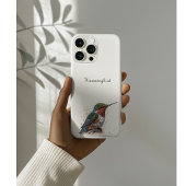 Jeweled Hummingbird Serenade, op maat Case-Mate iPhone Case