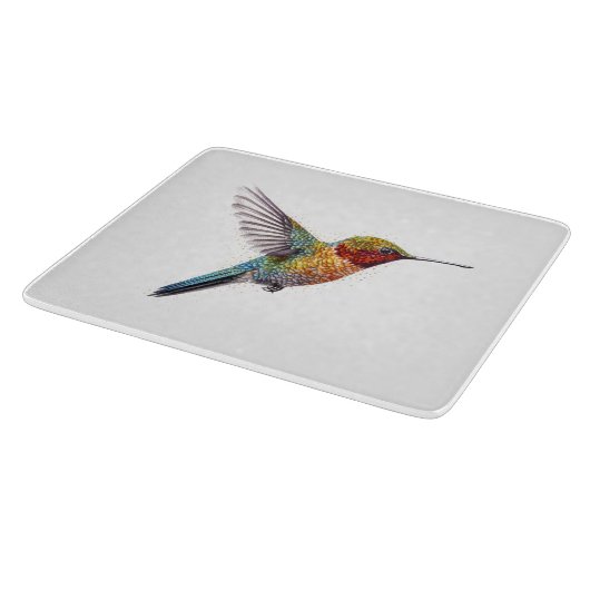 Jeweled Hummingbird Serenade Snijplank (Hoek)