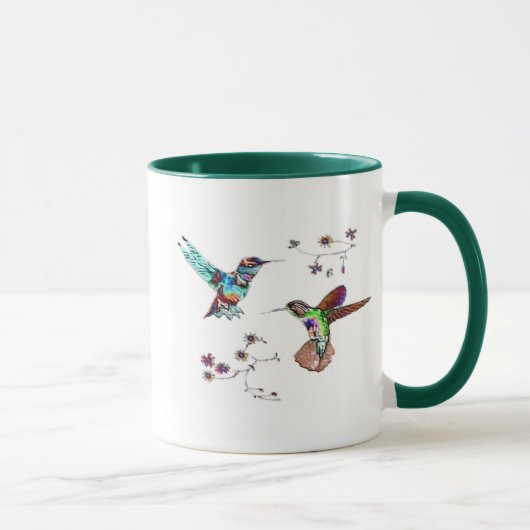 JEWELED HUMMINGBIRDS mokken (Rechts)