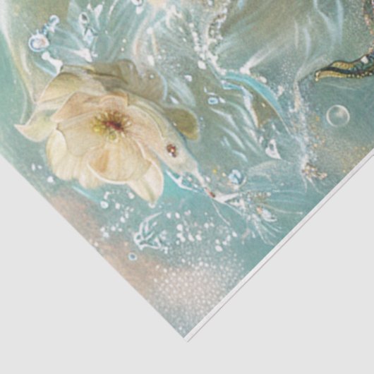 Jeweled Maiden Tissuepapier (Detail)