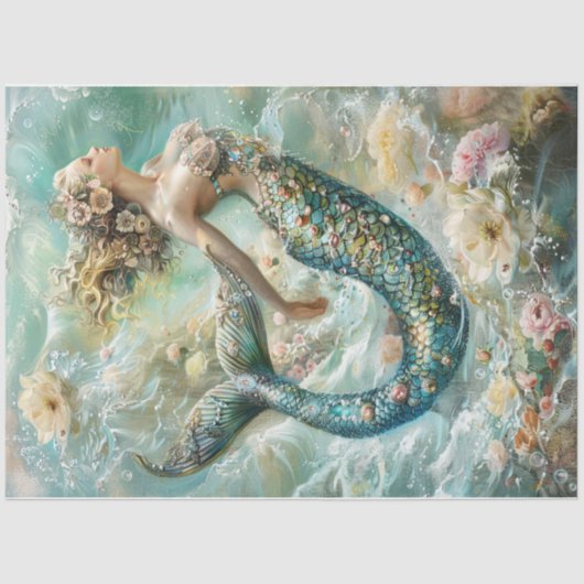 Jeweled Maiden Tissuepapier (Voorkant)