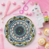 Jeweled Mandala Papieren Bordje (Feest)