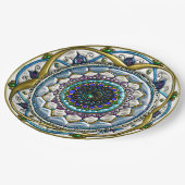 Jeweled Mandala Papieren Bordje (Gekanteld)