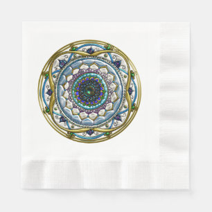 Jeweled Mandala Servet
