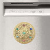 Jeweled Medallion Magneet (Insitu (Vaatwasser))