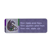 Jeweled Peace Dragon Etiket (Voorkant)