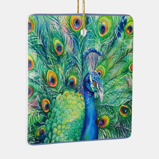 Jeweled Peacock Ornament (Rechts)