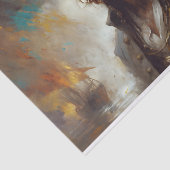 Jeweled Pirate Captain Decoupage Tissuepapier (Detail)