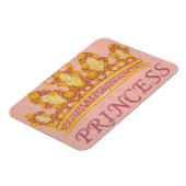 Jeweled Princess Crown door Chariklia Zaris Magneet (Linkerzijde)