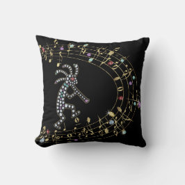 Jeweled Rhinestone Kokopelli Sierkussen