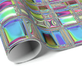 Jewelee Shiney Mosaic Art Cadeaupapier (Rol Hoek)