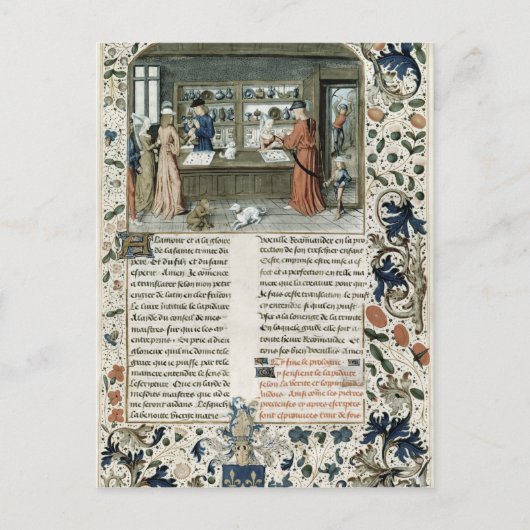 Jeweler's Shop uit Lapidaire de Mandeville Briefkaart (Voorkant)