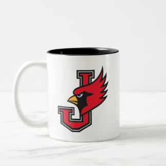 Jewell Spirit Logo Tweekleurige Koffiemok