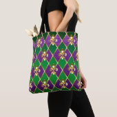 Jewelry Background Mardi Gras Tote Bag (Dichtbij)