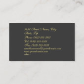 Jewelry Business Visitekaartje (Achterkant)